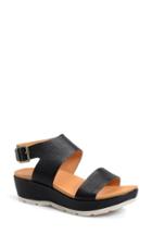 Women's Kork-ease 'khloe' Platform Wedge Sandal M - Black