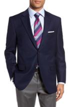 Men's Peter Millar Flynn Classic Fit Wool Blazer R - Blue