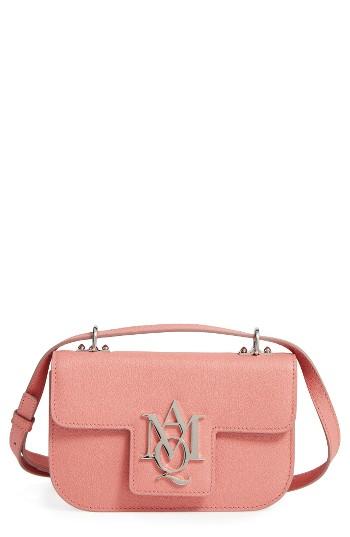 Alexander Mcqueen Calfskin Leather Crossbody Bag -
