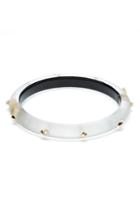 Women's Alexis Bittar Retro Gold Stud Hinge Bangle