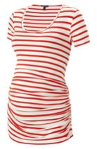 Women's Isabella Oliver Nia Ruched Maternity Top - Red