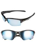 Women's Oakley Quarter Jacket Prizm(tm) 61mm Polarized Semi-rimless Sunglasses - Black/ Prizm H20 P