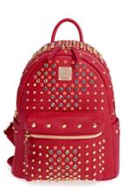 Mcm 'mini Diamond Stark' Swarovski Crystal Embellished Backpack -