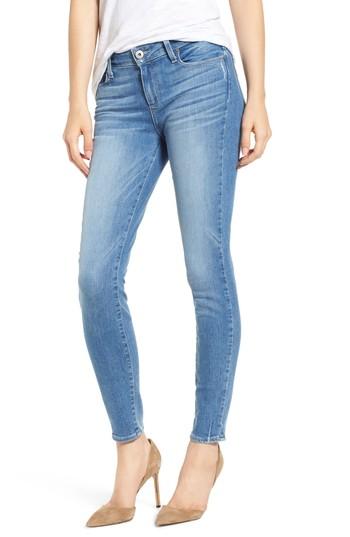 Petite Women's Paige Transcend Vintage - Verdugo Ultra Skinny Jeans - Blue