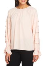 Women's 1.state Tiered Sleeve Top - Pink