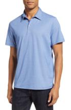 Men's Zachary Prell Caldwell Pique Trim Fit Polo, Size - Blue