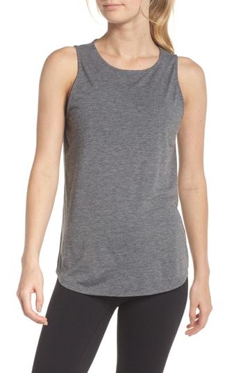 Women's Zella Twist Back Tank Top, Size - Grey