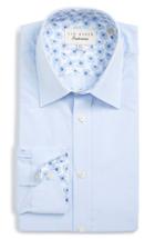 Men's Ted Baker London 'vachel' Trim Fit Dot Dress Shirt
