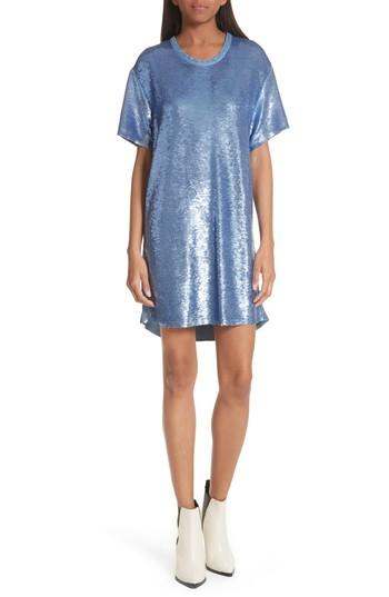 Women's Iro Nabara Sequin Dress Us / 36 Fr - Blue