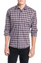 Men's Culturata Perfect Check Tailored Fit Sport Shirt - Red