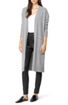 Women's Rag & Bone Cheryl Stripe Cuff Wool Blend Sweater - Grey