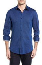 Men's Stone Rose Flame Knit Sport Shirt