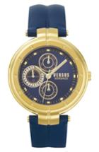 Women's Versus Versace Bellville Leather Strap Watch, 38mm