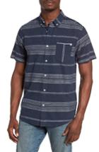Men's Rip Curl Lido Stripe Woven Shirt - Blue