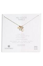 Women's Dogeared All Good Things Green Chalcedony Pendant Necklace