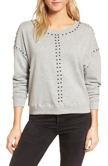 Women's Rails Wilson Studded Sweatshirt - Grey
