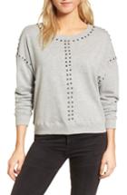 Women's Rails Wilson Studded Sweatshirt - Grey