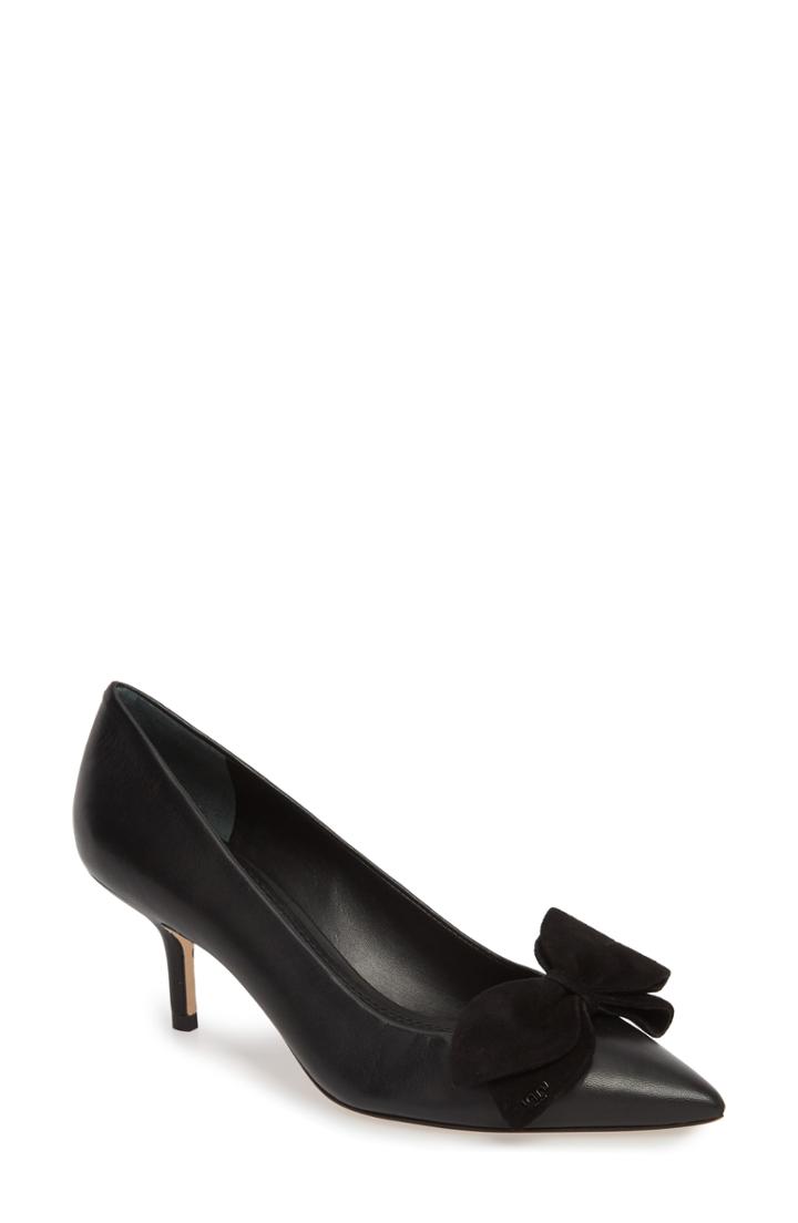 Women's Tory Burch Rosalind Pump .5 M - Black