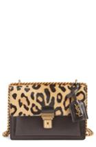 Saint Laurent 'small High School' Genuine Calf Hair & Calfskin Leather Satchel - Black