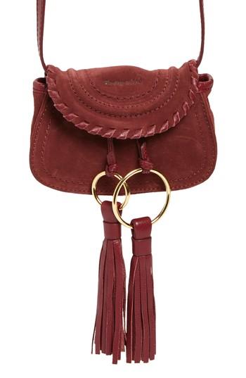 See By Chloe Polly Suede Convertible Crossbody Bag/fanny Pack - Beige