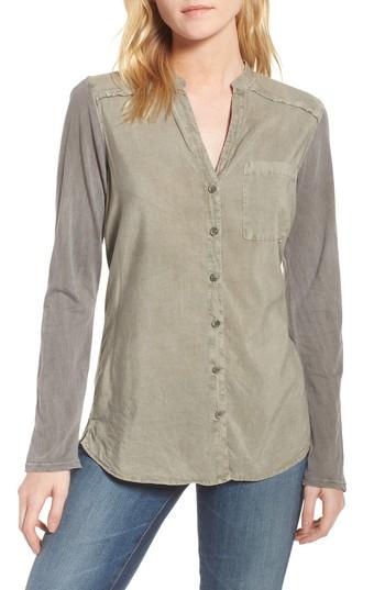 Women's Splendid The New Famous Shirt - Green