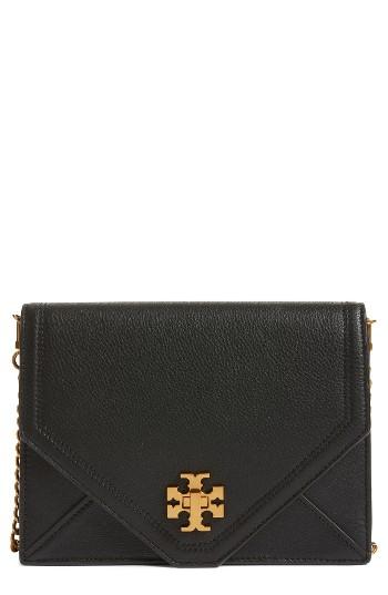 Tory Burch Kira Leather Envelope Clutch -