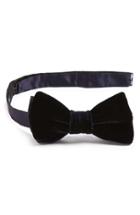 Men's Lanvin 'new Albert' Velvet Bow Tie