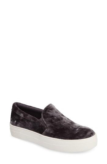 Women's Steve Madden Gema Slip-on Sneaker .5 M - Grey