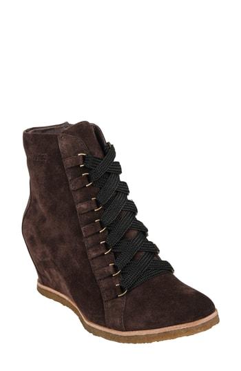Women's Earth Kalmar Lace-up Boot M - Brown