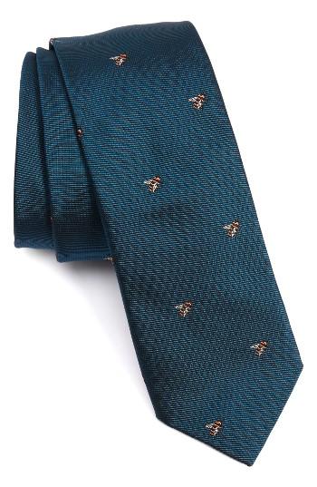 Men's Paul Smith Bee Embroidery Silk Tie
