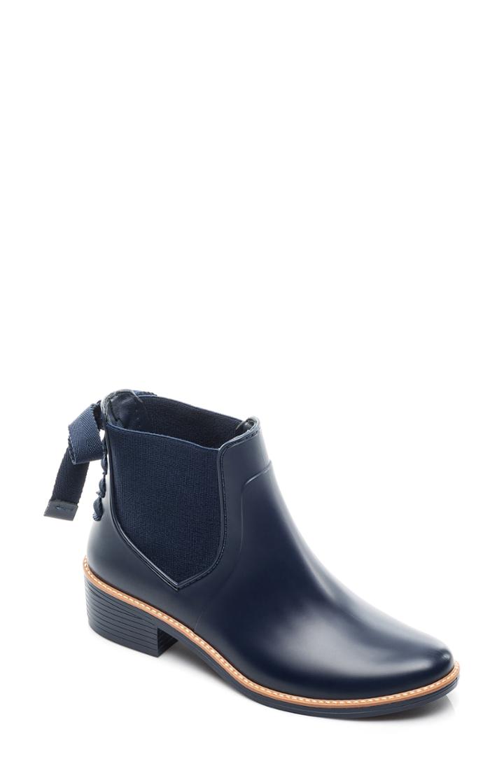 Women's Bernardo Footwear Paxton Rain Boot M - Blue