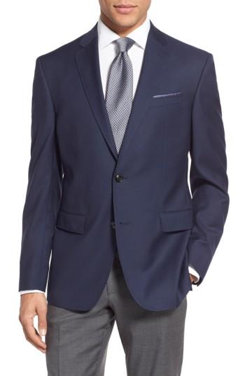 Men's Ted Baker London Trevi Trim Fit Wool Blazer R - Blue