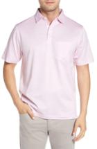Men's Peter Millar Crown Cool Polo - Pink
