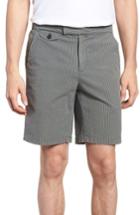 Men's Michael Bastian Garment Dyed Flat Front Shorts - Grey