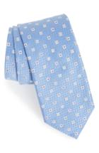 Men's Eton Neat Floral Silk Tie