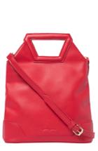 Urban Originals Vegan Leather Crossbody Bag - Red