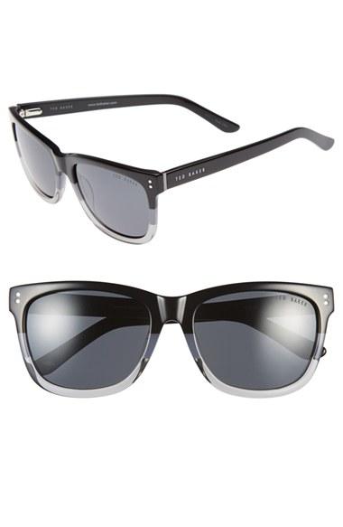 Men's Ted Baker London 56mm Polarized Retro Sunglasses -