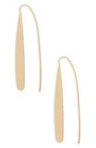 Women's Canvas Jewelry Linear Threader Earrings