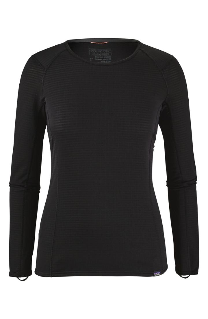 Women's Patagonia Capilene Thermal Weight Long Sleeve Tee - Black