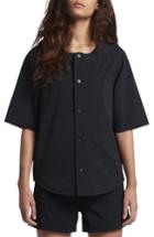 Women's Nike Lab Essentials Baseball Top - Black