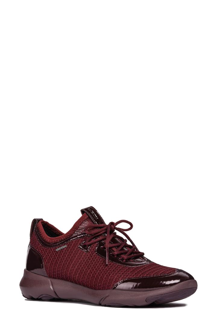 Women's Geox Nebula X Sneaker Us / 36eu - Burgundy
