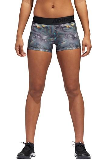 Women's Adidas Alphaskin Sport Shorts - Grey