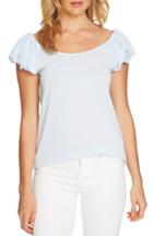 Women's Cece Puffed Short Sleeve Top - Blue