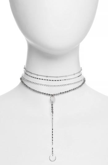Women's Topshop Mix Bead Choker