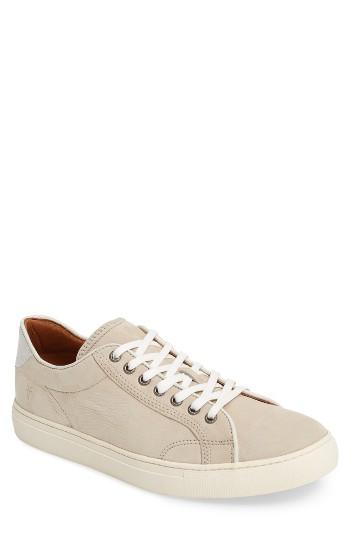 Men's Frye Walker Low Top Sneaker M - Ivory