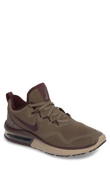 Men's Nike Air Max Fury Running Shoe .5 M - Brown