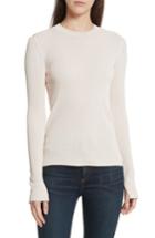 Women's Rag & Bone Sylvia Split Cuff Sweater, Size - Pink