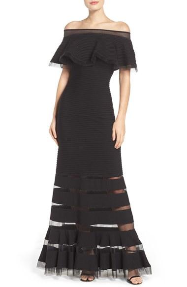 Women's Tadashi Shoji Jersey Gown