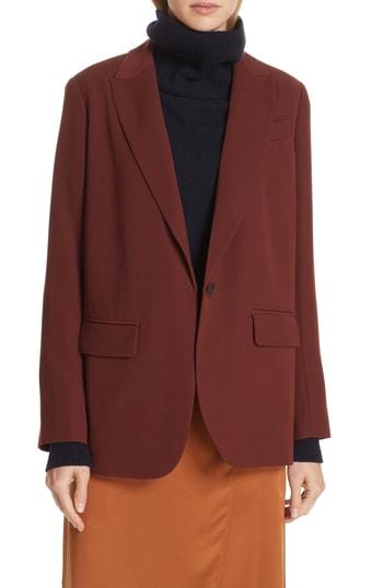 Women's Vince Boyfriend Blazer - Red