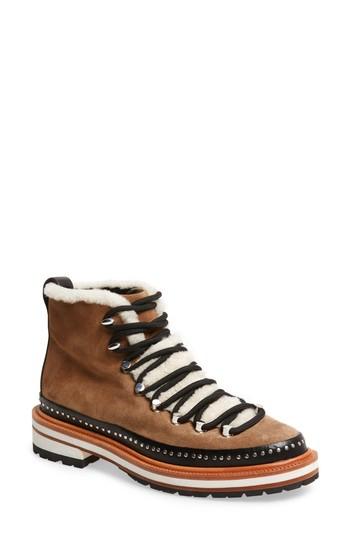 Women's Rag & Bone Compass Combat Boot Us / 35eu - Metallic